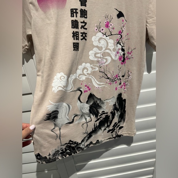 GSTR Japan Graphic Print T-Shirt Women’s Size M - Picture 3 of 5